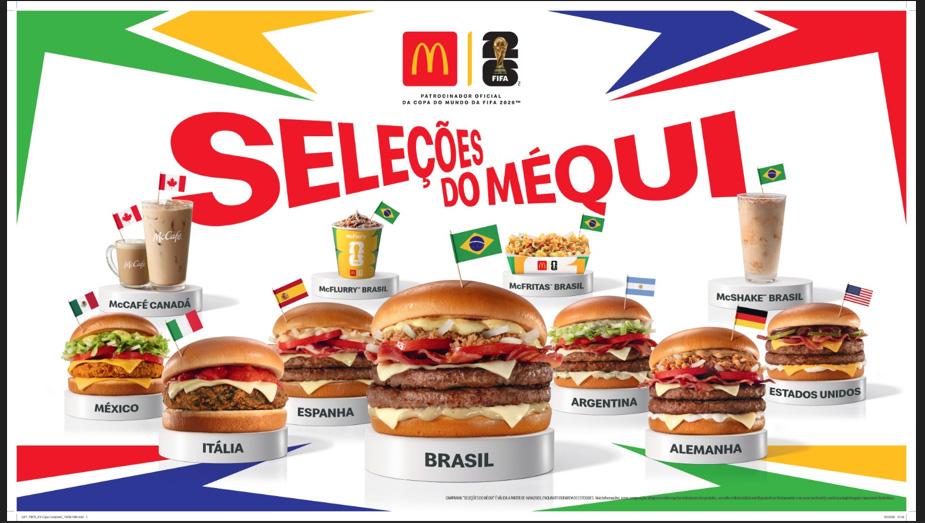 Saiu a convocação mais aguardada para Copa do Mundo FIFA 2026: McDonald’s anuncia Seleções do Méqui